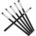 Baluue 24 Pcs Flat Eyebrow Brush Fine Eyeliner Brush Eye Brush Makeup Eye Lash Brush Black Wooden Handle - Buy Online on GoSupps.com