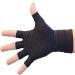 JADE KIT Copper Arthritis Gloves  Compression Gloves for Hands and Fingers Rehabilitation  Arthritis Gloves for Women Men Relief Hand Pain of Arthritis  Swelling  Carpal Tunnel - Size Large Large (1 Pair) Black-L