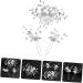 SOESFOUFU 1 Set rhinestone barrettes for women rhinestone headpiece for women wedding headpiece for bride floral suit bride headpieces for wedding white outfit Miss hair pearl flower - Buy Online on GoSupps.com