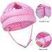 Baby Head Protector & Knee Pads | Infant Safety Helmet & Walking Aid | Pink DOT Design | Ages 6-36 months - Buy Online on GoSupps.com