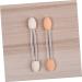 SKISUNO 50pcs Two-color Eyeshadow Brush Makeup Stick Woman Girl - Buy Online on GoSupps.com