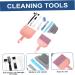 Beavorty 1 Set 10pcs Window Slot Cleaning Tool Blinds Cleaner Window Blinder Duster Groove Cleaning Tools Venetian Blind Cleaner Duster Home Supplies Tile Tools Dirt Steel Mini Dustpan Random Color 21X14X3.3CM - Buy Online on GoSupps.com