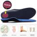 Valsole Orthopedic Insoles for Men & Women - Soft Shoe Inserts for Flat Feet Plantar Fasciitis and Foot Pain Relief - Size 35-36 EU (23cm) V107B - Buy Online on GoSupps.com