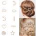 hgnxa Bridal Hair Clip For Wedding Crystal Hair Clip e Hair Pin Hair Barrettes Star Hair Clip Metal Hair Clip 9 - Buy Online on GoSupps.com