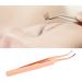 Eyelash Applicator Tool DIY Rose Gold Curved Lash Tweezer for Easy Lashes Application and Removal - Buy Online on GoSupps.com