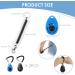 ISOI Clickers for Dog Training 2 Pcs Dog Clickers for Training Clicker Training for Cats Puppy Training Strengthen Positive Behavior Comfortable Grip Bracelet Design Portable (Black & Blue) - Buy Online on GoSupps.com