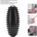 Durable PVC Massage Ball - Odorless Muscle Relief & Portable Foot Roller for Plantar Fasciitis (Black) - Buy Online on GoSupps.com