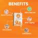 Natural Orange Peel Powder for Premium Organic Skincare Health and Hair care 100 gm - Buy Online on GoSupps.com