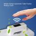 Oumefar Automatic Toilet Flusher IPX5 Waterproof White Touchless Automatic Flush Button Water Saving for Home Use - Buy Online on GoSupps.com