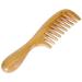 Onedor 100% Natural Green Sandalwood Hair Comb - Anti-Static Wooden Detangler (Extra Wide Tooth) - Buy Online on GoSupps.com