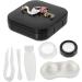 Shop Healvian Vintage Contact Lens Container - Portable Eye Lens Case with Mirror | International Shipping Available - Buy Online on GoSupps.com