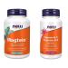 Now Foods Magtein Magnesium L-Threonate 90vcap (Packaging may vary) and Now Vit K-2 100mcg 100vcap