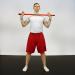 Cando 10-1604 Exercise Wate Bar  3 lbs Weight   Red 3 Pound Single - Buy Online on GoSupps.com