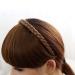 NALIYOUHU Synthetic Braid Headband with Instant Hair Bangs - Black - Buy Online on GoSupps.com