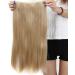 S-noilite 23 Inches (58cm) 3/4 Full Head One Piece 5clips Clip in Hair Extensions Extension Long Straight Hairpiece (Ash Blonde) - Buy Online on GoSupps.com