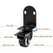 Threaded Shaft Swivel Castors Ball Castors Set of 4Swivel Castors L Shape Bracket Castors Furniture Castor with Brakes 120kg Load Capacity for Cots Flower Stands Desks 2"-4 Brakes(4nobrakes 1.5in) 1.5in 4nobrakes - Buy Online on GoSupps.com