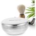 Dressoos Premium Razor Kit - Stainless Steel Beard Care Set for Men with Shaving Brush Soap Foam Shell & Smooth Cup - Perfect Shaving Experience - Buy Online on GoSupps.com