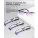 Shop Teraise Anti-Blue Light Reading Glasses for Men & Women | Fashionable Comfortable & Robust | 3.5x Magnification with Feather Hinge - Buy Online on GoSupps.com