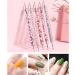 Nail Art Tip Round Flat Painting Drawing Carving Dotting Pen Builder Liner Acrylic Gel UV Polish Tools Painting Drawing Carving Dotting Pen - Buy Online on GoSupps.com