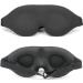 3D Contoured Silk Sleep Eye Mask for Travel, Yoga, and Nap - Light Blocking Blindfold for Women and Men - Buy Online on GoSupps.com