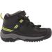 KEEN Targhee Mid Waterproof Hiking Boots | Little Kid Sizes 4-8 | Black/Steel Grey - Buy Online on GoSupps.com