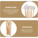 12Pcs Bamboo Handle Goose Hair Ear Pick - Ear Wax Remover & Cleaner Tool for Adults - Ear Care Supplies - Buy Online on GoSupps.com