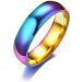 Buy Woasvad 7-Piece Rainbow Hematite Stone Rings Set | Root Chakra Energy Balancing | Negative Energy Absorption | Perfect Gift for Fear Relief | Mixed Size Package - Buy Online on GoSupps.com