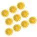 Cabilock 50pcs Orange Realistic Limes Slice Candy Decorations Wedding Decoration Inflatable Toy Fragrance Oil Lamp Candy Resin Charms Diy Ornaments Supplies Coffee Decor Lemon Slices Fruit Yellow 5X0.9cm