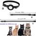 Reflective Airtag Cat Collar with Bell | Waterproof Holder | Apple Airtag Compatible - Black - Buy Online on GoSupps.com