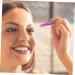 VINTORKY Stainless Steel Eyebrow Tweezers Eyebrow Clips Tweezers for Women Eyebrow Tools Beauty Accessories Travel Eyebrow Clamp Beauty Tool Women Eyebrow Clip Eyebrow Tweezer with Brush - Buy Online on GoSupps.com