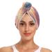 Sunset Sea Hair Towel 2 Pack Super Absorbent Hair Drying Towel Quick Dry Hair Turbans Head Towel with Button Twisty Wrap for Women Girls