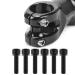 Keenso M5x20mm Titanium Alloy Stem Bolt - 6Pcs Black, for Mountain Bike Repair - Buy Online on GoSupps.com
