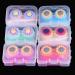 Elegant Contact Lens Case Sunflower Eye Lens Case Pp Box Contact Lens Travel Case for Small and Simple Double Box Personality (Color : Random delivery) - Buy Online on GoSupps.com