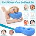 Piercing Pillow for Side Sleepers | Ear Protection & Pain Relief | CNH Ear Hole Pillow - Comfort Donut Pillow for Head & Ear | Perfect for Side Sleeping - Blue - Buy Online on GoSupps.com