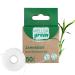 wellsamed wellsagreen organic dental floss (50 m) made from corn starch with mint flavour