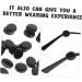 Healeeved 20 Pairs Anti-Slip Silicone Covers for Glasses - Soft Ear Pads & Holder for Secure Fit - Ideal for Glasses Frames and Nerd Wax - Buy Online on GoSupps.com