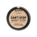 NYX Professional Makeup Can't Stop Won't Stop Full Coverage Powder Foundation Matte Finish Shine Control Long Lasting Vegan Formula Shade: Vanilla 06 Vanilla