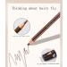6-Piece Waterproof Eyebrow Pencil Set - Brown Dark Brown Light Brown Black Gray & Gray-Brown with Pencil Pointer - Perfect for All Skin Tones - Buy Online on GoSupps.com