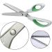 NEJLSD Ultra Sharp Pinking Shears for Fabric - Zig Zag Cut Scissors for Dressmaking - Comfort Grips Sewing Scissors - Professional Handheld (Green) - Buy Online on GoSupps.com