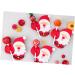 PRETYZOOM PRETYZOOM 150 Pieces Candy Lollipop Christmas Decor Christmas Decorations Ornament Card Paper Lollipop Decorations Candy Paper Card Decorate Red - Buy Online on GoSupps.com