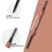 Dark Brown Eyebrow Pencil - Dual-sided Mechanical Brow Pen for Precise Filling & Sculpting - Longlasting & Water-resistant - Chocolate Shade - Buy Online on GoSupps.com