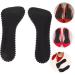 SHERCHPRY Self-Adhesive Heel Insoles - Comfortable Wear-Resistant High Heel Pads for Daily Use - Anti-Skid Foot Inserts - Black 21x9x0.3cm - Buy Online on GoSupps.com