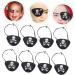 Buy Toyvian 12pcs Pirate Eye Patches - Skull Pattern Halloween Eye Masks & Blindfolds for Party Decor - Buy Online on GoSupps.com