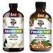 GV77ZF Essential Oil Two 4 Fl Oz (120Ml) Set - Pure Natural Passion Fruit Oil and Jasmine Essential Oil for Diffuser Humidifier Skin Care Home Fragrance Bath Hair Care Cleansing Massage Yoga