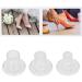 High Heel Protector - 24 Pairs Transparent PVC Heel Repair - 3 Sizes for Walking | International Shipping - Buy Online on GoSupps.com