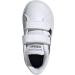 adidas Grand Court Tennis Shoe Toddler 6 Toddler - White/Black/White - Buy Online on GoSupps.com