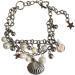 OralGos Harajuku Style Shell Pendant Bracelet - Adjustable Pearl Bangle Hand Chain Jewelry for Women | Perfect New Year Gift - Buy Online on GoSupps.com