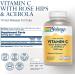 SOLARAY Vitamin C 1000mg with Rose Hips & Acerola | Two-Stage Timed-Release Immune Support | Non-GMO | 250ct - Buy Online on GoSupps.com