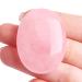 XIANNVXI Rose Quartz Oval Stones Healing Crystals Gemstones Reiki Natural Polished Palm Pocket Crystal Stone C-pink quartz