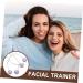 HONMEET 2 Pairs Dimple Trainer Face Trainer Dimple Maker Cheeks Balls Smile Trainer Facial Beauty Tool Facial Exerciser Dimple Clip Face Exerciser Cheeks Clip Purple Alloy 4.30X2.50X0.80CM Purple - Buy Online on GoSupps.com